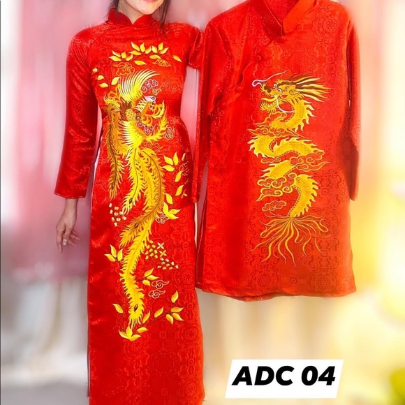 Couple Wedding AoDai- ADC 04 - Picture 1 of 1